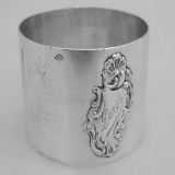 .French Sterling Silver Napkin Ring 1895-1923
