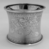 .Coin Silver Napkin Ring 1870