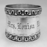 .Sterling Silver Napkin Ring Woodside 1913