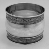 .American Coin Silver Napkin Ring Duhme 1875