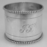 .Dutch 833 Silver Napkin Ring 1910