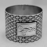 .Coin Silver Napkin Ring 1875