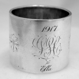 .Sterling Silver Napkin Ring Gorham 1917
