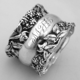 .Sterling Silver Napkin Ring Webster 1900