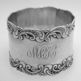 .American Sterling Silver Napkin Ring 1880