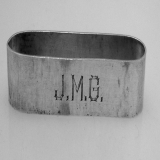 .American Sterling Silver Napkin Ring 1918