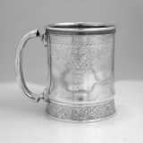.Gorham Aesthetic Sterling Silver Baby Cup 1876