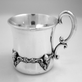 .Cupid Baby Cup  Shreve and Co Sterling Silver 1895