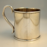 .American Coin Silver Cup C. Bard and Son 1852