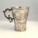 .Spanish Colonial Silver Cup 1820
