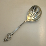 .Gorham Medallion Sterling Silver Serving Spoon 1865