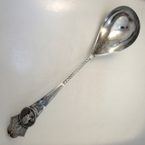 .Medallion Coin Silver Soup Ladle 1865