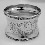 .Continental Coin Silver Napkin Ring 1863