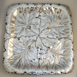 .Repousse Foliate Tray Reed and Barton Sterling Silver 1934