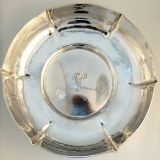 .Arts and Crafts Handwrought Sterling Silver Footed Bowl Chicago Silver Co. 1925
