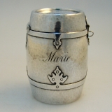 .Coin Bank 14th Century Shreve Sterling Silver 1915 Marie
