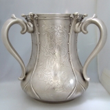 .Loving Cup Tiffany Acid Etched American Sterling Silver 1906