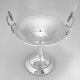 .Medallion Coin Silver Compote Gorham 1865