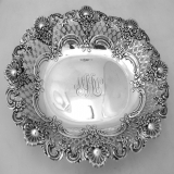 .Sterling Silver Tiffany and Co. Open Work Serving Bowl New York 1900