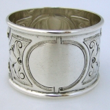 .Coin Silver Napkin Ring 1880