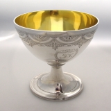 .Scottish Bright Cut Goblet Robert Gray 1795  Sterling Silver
