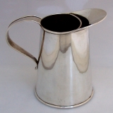 .Martini Pitcher Cartier Arts and Crafts Sterling Silver Hand Made 1930