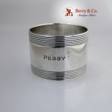.Tiffany And Co Sterling Silver Napkin Ring 1960