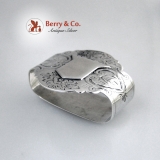 .Coin Silver Napkin Ring 1860