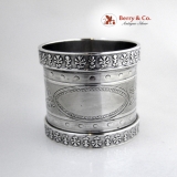 .Coin Silver Large Napkin Ring 1870