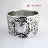 .Sterling Silver Beautiful Napkin Ring 1890