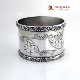 .Coin Silver Napkin Ring 1880 No Mono