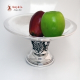 .Art Deco Fruit Bowl Acanthus Leaf Gorham 1940 Sterling Silver