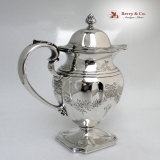 .Syrup Pitcher Sheraton 1910 Sterling Silver No Monograms