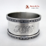 .Sterling Silver Beautiful Napkin Ring 1900