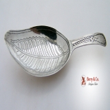 .English Sterling Silver Tea Caddy Spoon London 1798