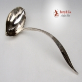 .Art Moderne Large Punch Ladle 16 Inches Porter Blanchard Sterling Silver