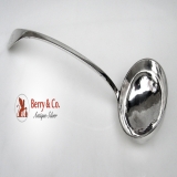.Early American Coin Silver Soup Ladle 1770-1790
