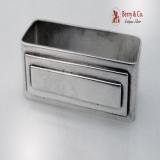 .Heavy Art Deco Sterling Silver Napkin Ring 1930