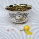 .Large Ornate Punch Bowl Sterling Silver Gorham Silversmiths 1896