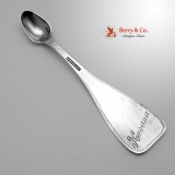 .Snuff Spoon Havana Cuba Copa de Oro Sterling Silver 1890