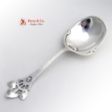 .Fourteenth Century Serving Spoon Shreeve and Company Sterling Silver 1912