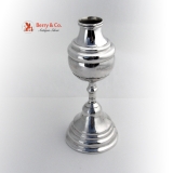 .Mate Cup Spanish Colonial Silver 1750 Engraved Cup
