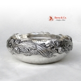 .Tiffany and Company Pine Cone Sterling Silver Centerpiece Bowl 1900