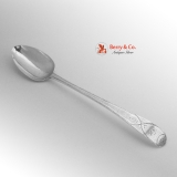 .Hester Bateman Stuffing Spoon Bright Cut 1784 Sterling Silver Monogram DH