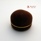 Art Deco Diamond and Sapphire Engagement Ring 750 18 K White Gold