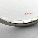 18K White Gold Diamond Emerald Ring