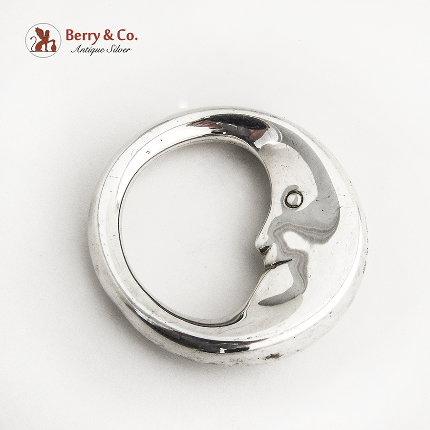 Tiffany Baby Rattle Moon Sterling Silver eBay