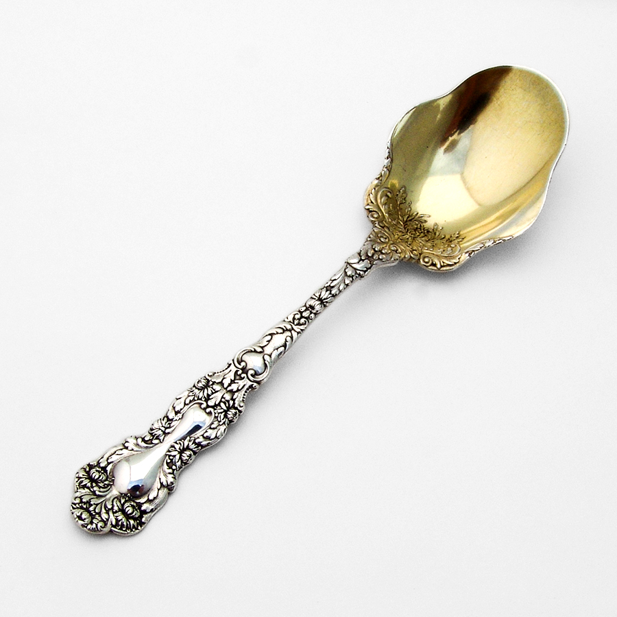 Imperial Chrysanthemum Sugar Spoon Gilt Gorham Sterling Silver eBay