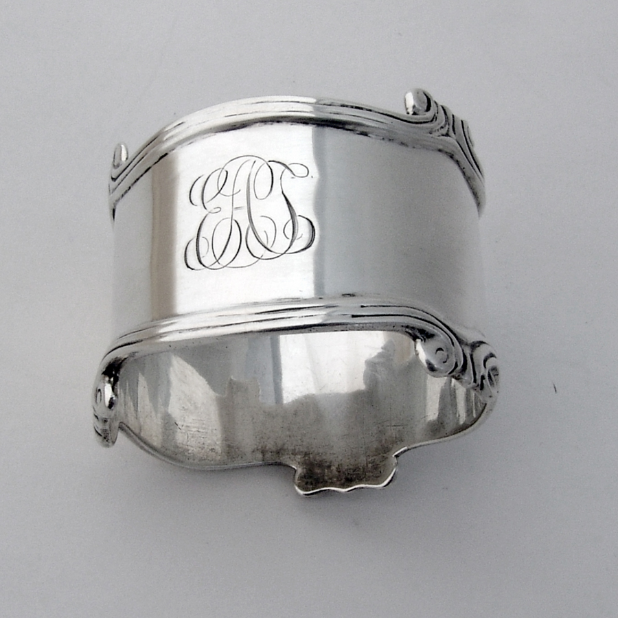 Towle Paul Revere Napkin Ring Sterling Silver 1906 Mono eBay