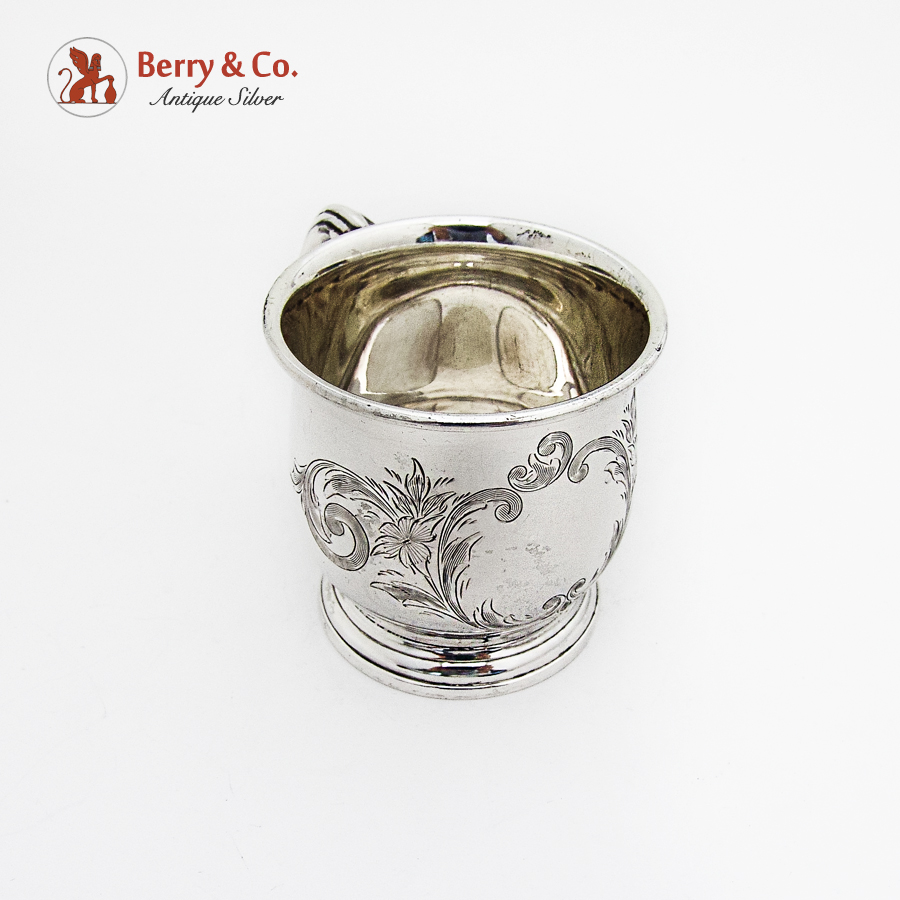 Birks Engraved Baby Childs Cup Sterling Silver Canada No Mono eBay